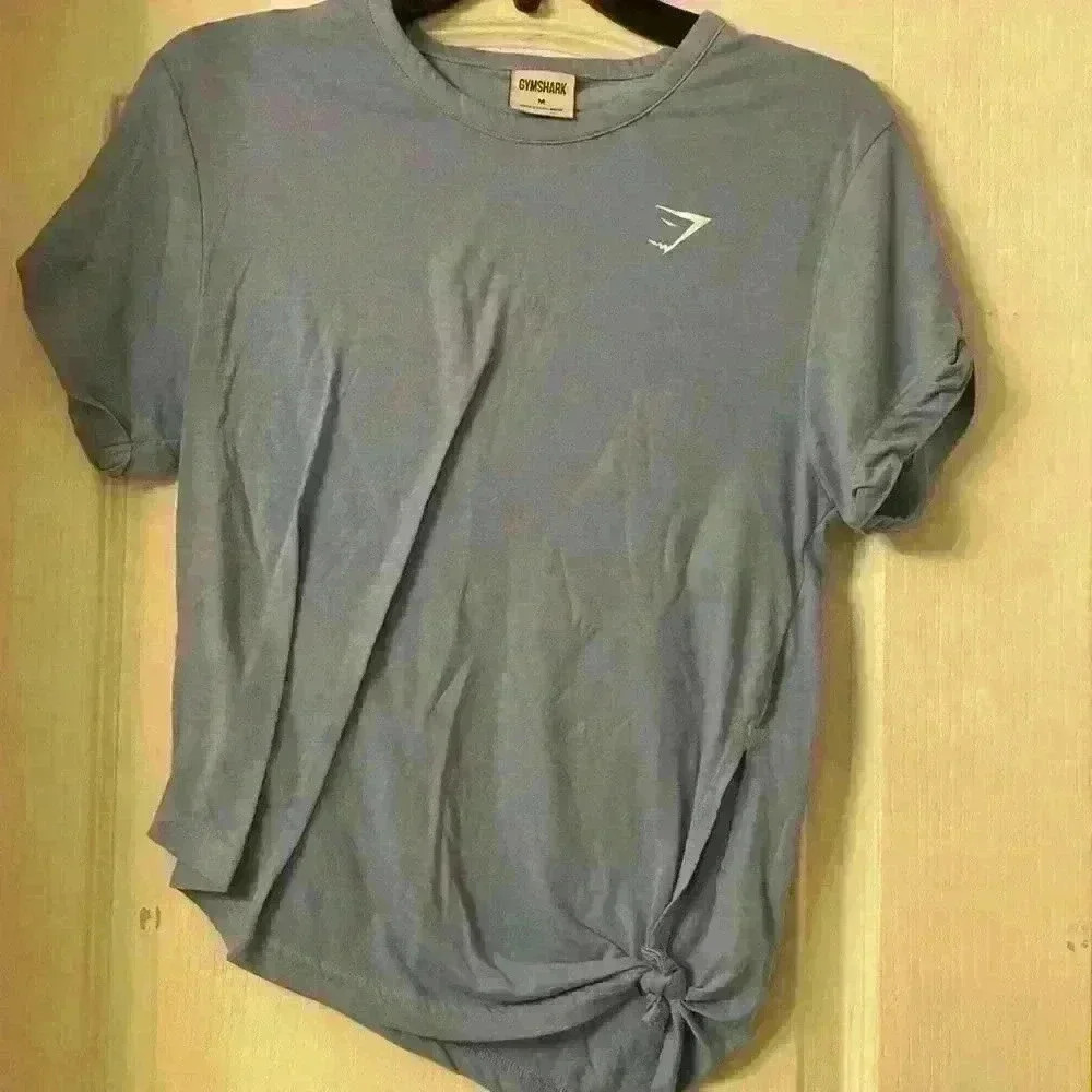 Gymshark Asymmetrical Hem with Tie Tshirt
